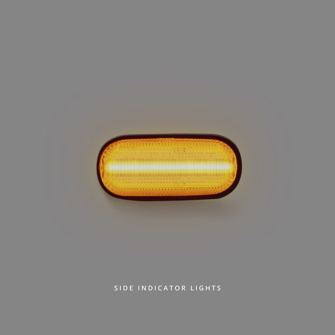 Honda Civic EG (1991 - 1995) Clear Side Fender Marker Indicator Lights