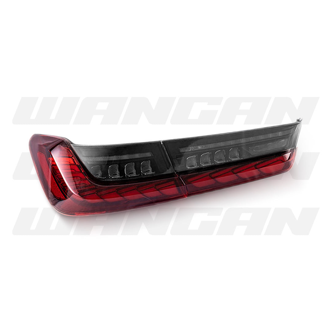 BMW 3-Series G20 / G80 (2019 - 2024) Sequential GTS Clear Red LED Tail Lights LH + RH