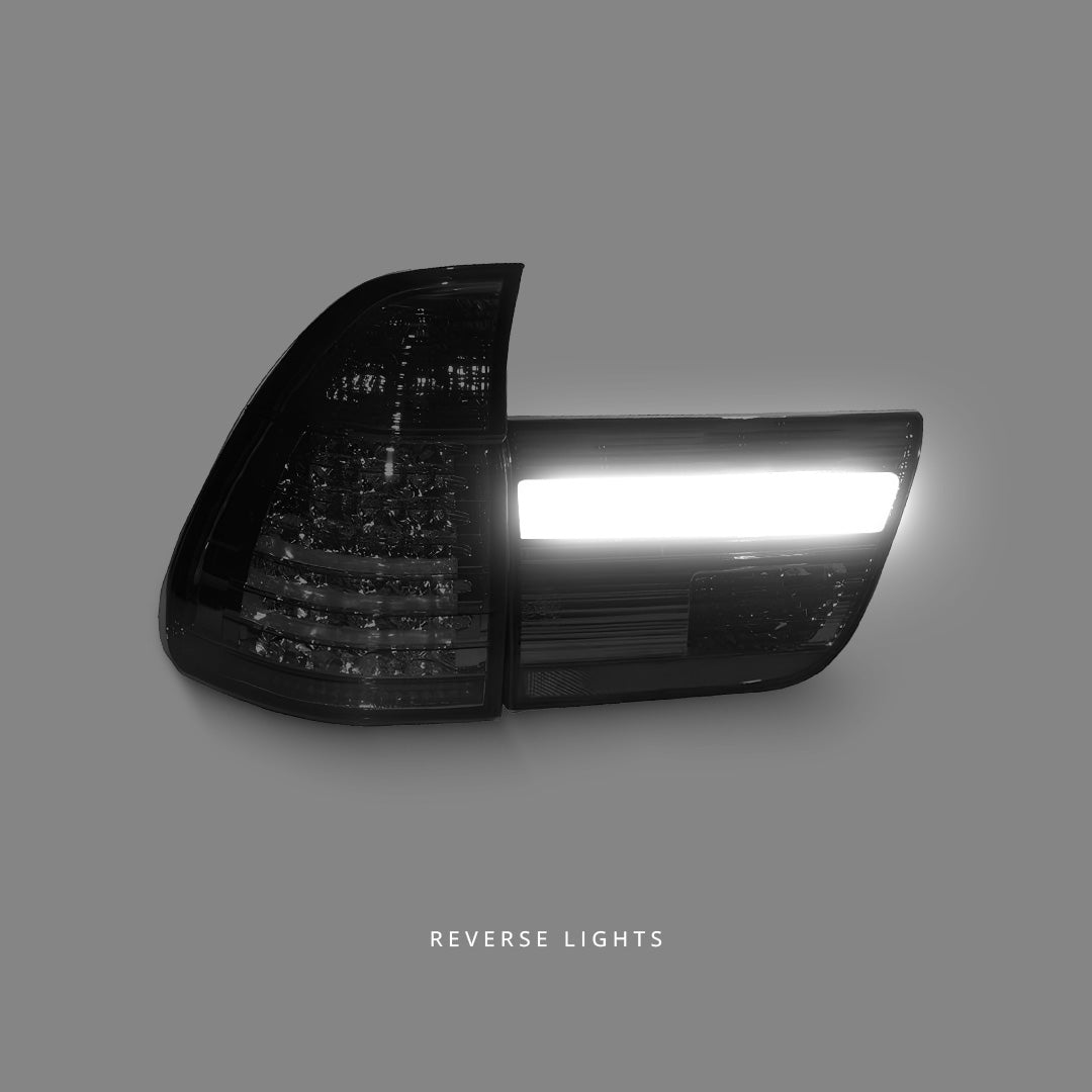 BMW X5 E53 (1999 - 2002) Smoke LED Tail Lights LH + RH