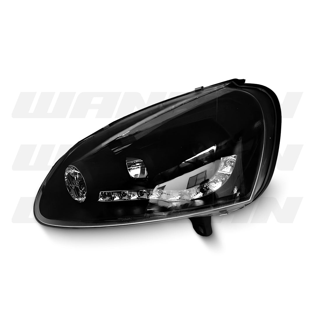 Volkswagen Jetta 1K (2006 - 2008) LED DRL Projector Headlights LH + RH