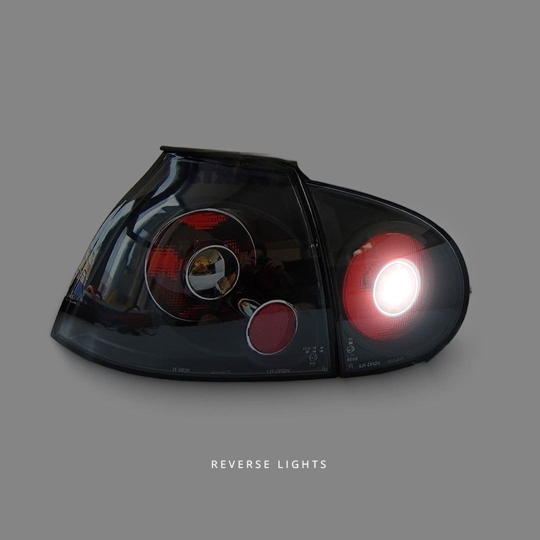 Volkswagen Golf MK5 (2003 - 2008) Black Altezza Tail Lights LH + RH