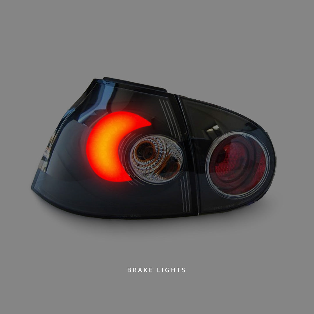 Volkswagen Golf MK5 (2003 - 2008) Black LED Altezza Tail Lights LH + RH