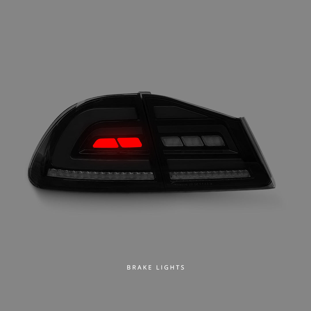 Honda Civic FD / FK (2005 - 2012) Sequential Smoke Red LED Tail Lights LH + RH