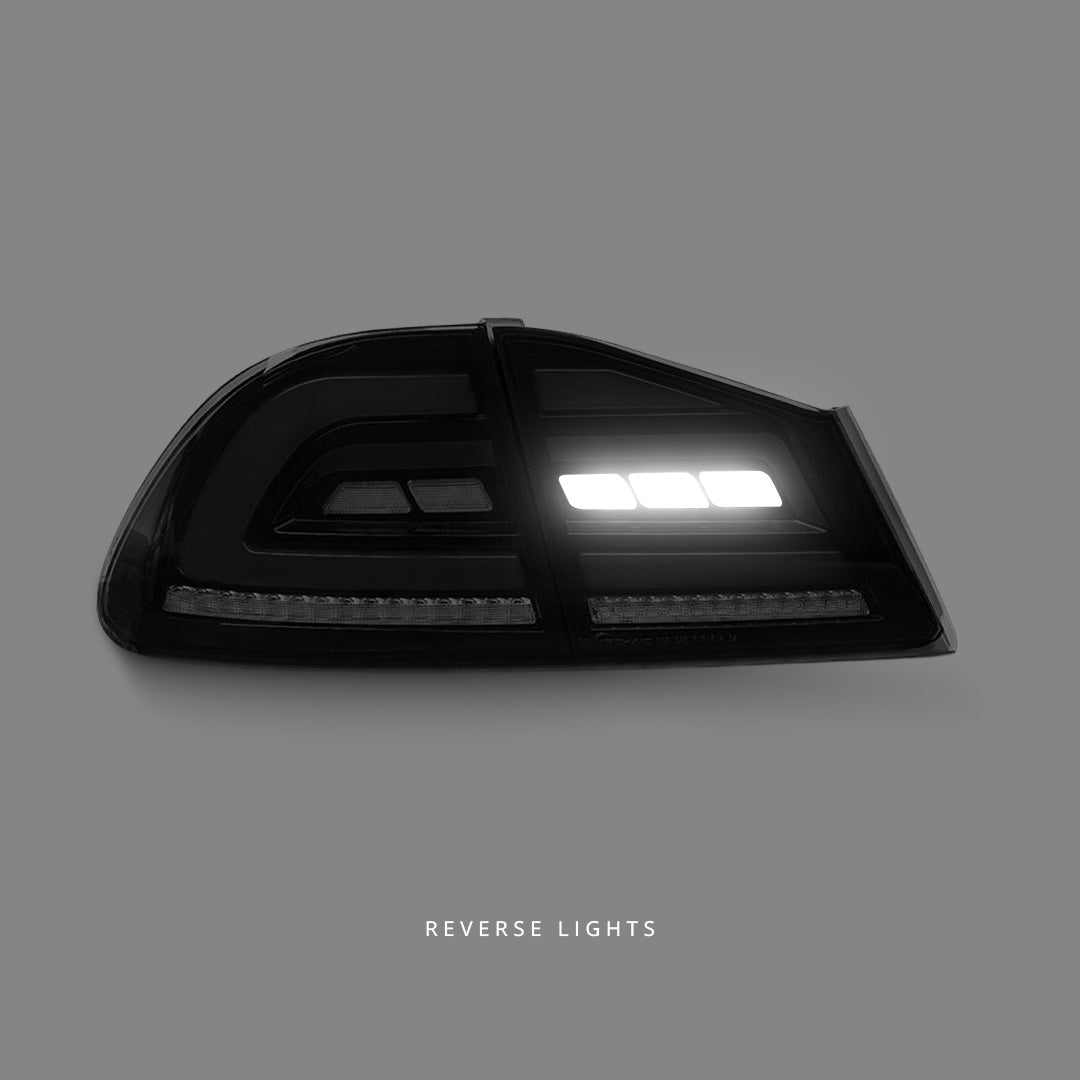 Honda Civic FD / FK (2005 - 2012) Sequential Smoke Red LED Tail Lights LH + RH