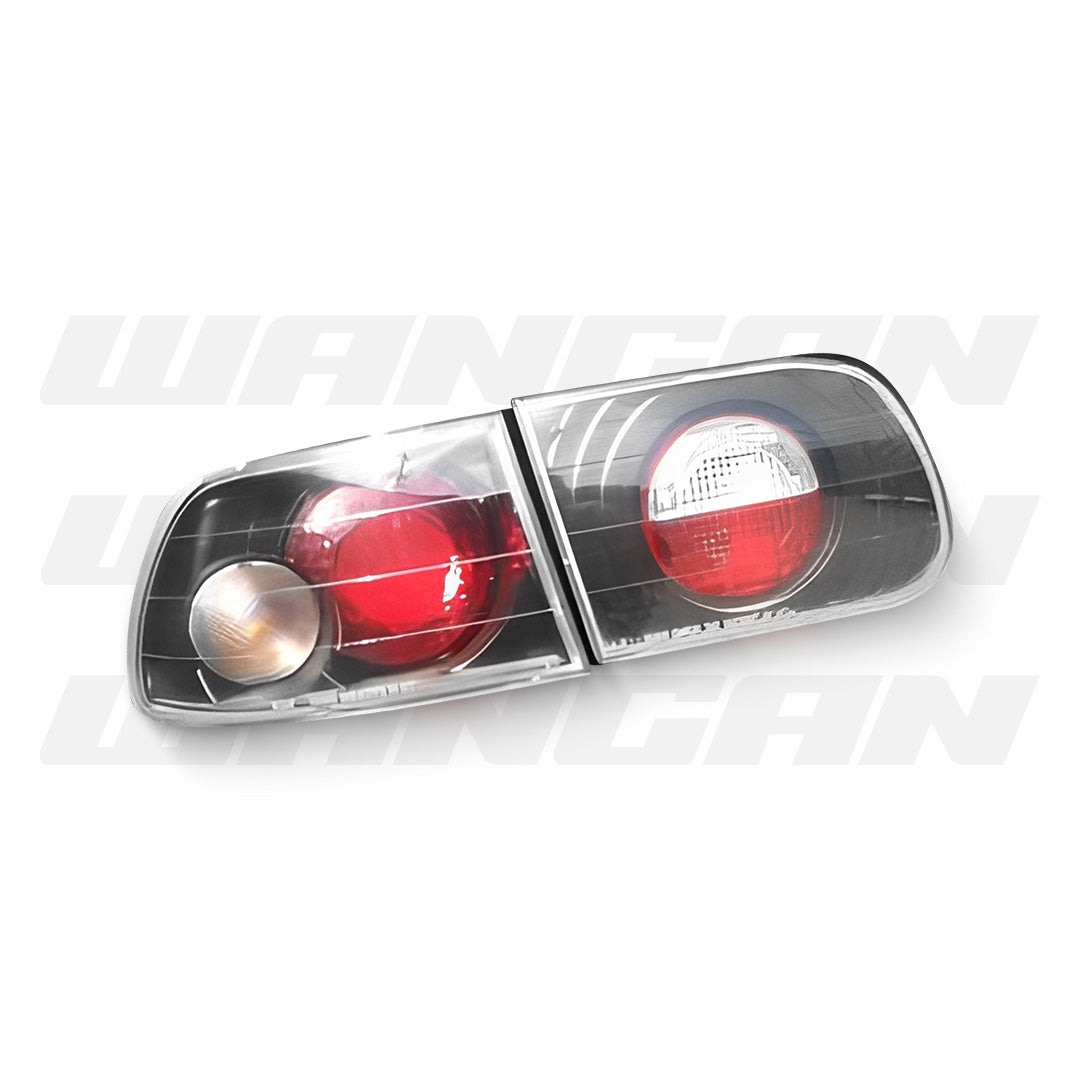 Honda Civic EG (1992 - 1995) Black Altezza Tail Lights LH + RH
