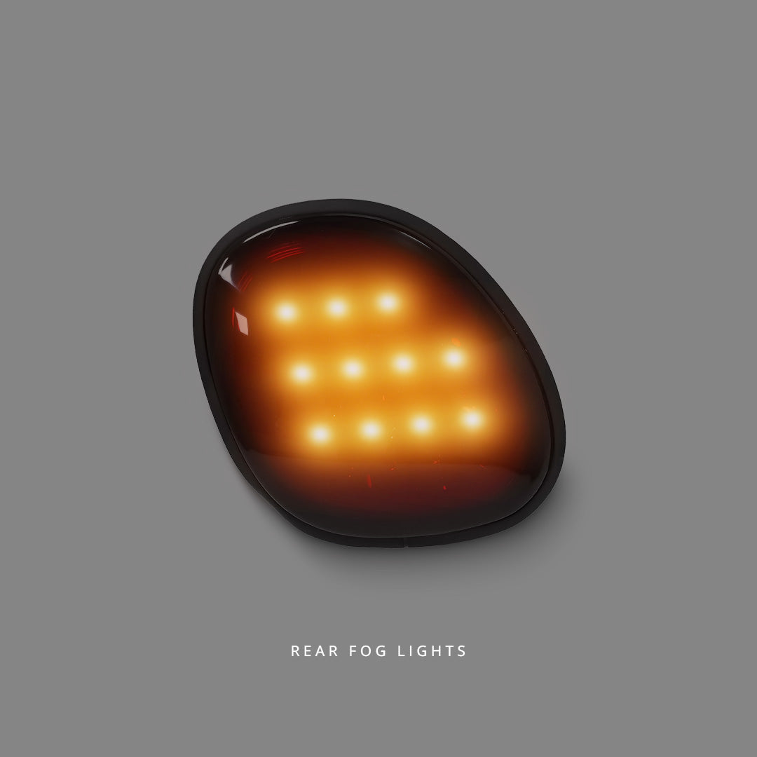 Lexus GS400 UZS160 (1998 - 2005) Rear Smoke Red LED Fog Lights LH + RH