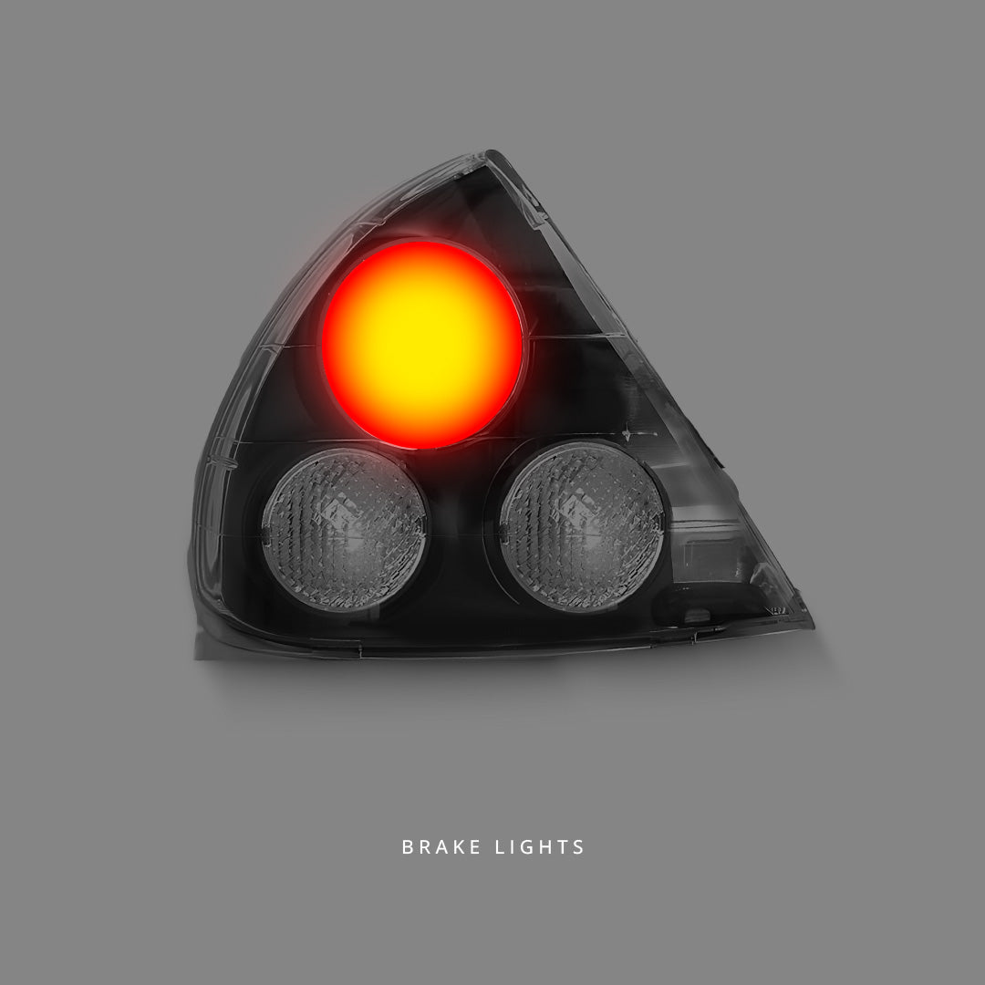 Mitsubishi Lancer Evo 4 / 5 / 6 (1995 - 2002) Black Altezza Tail Lights LH + RH