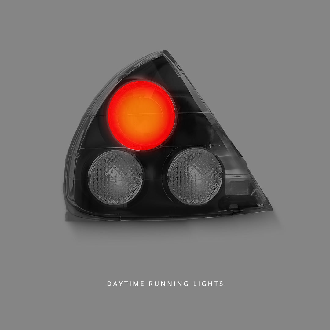 Mitsubishi Lancer Evo 4 / 5 / 6 (1995 - 2002) Black Altezza Tail Lights LH + RH