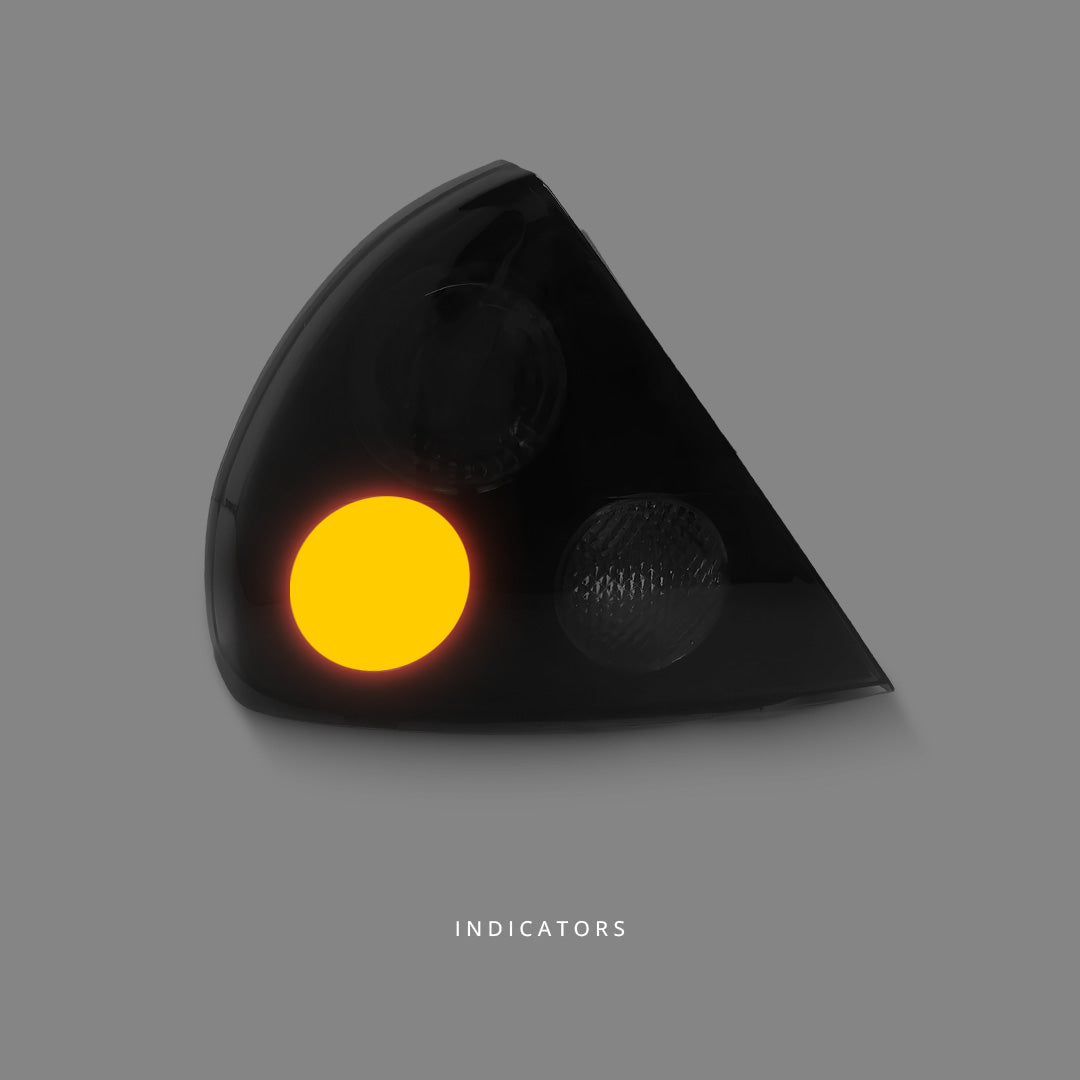 Mitsubishi Lancer Evo 4 / 5 / 6 (1995 - 2002) Black Edition Tail Lights LH + RH