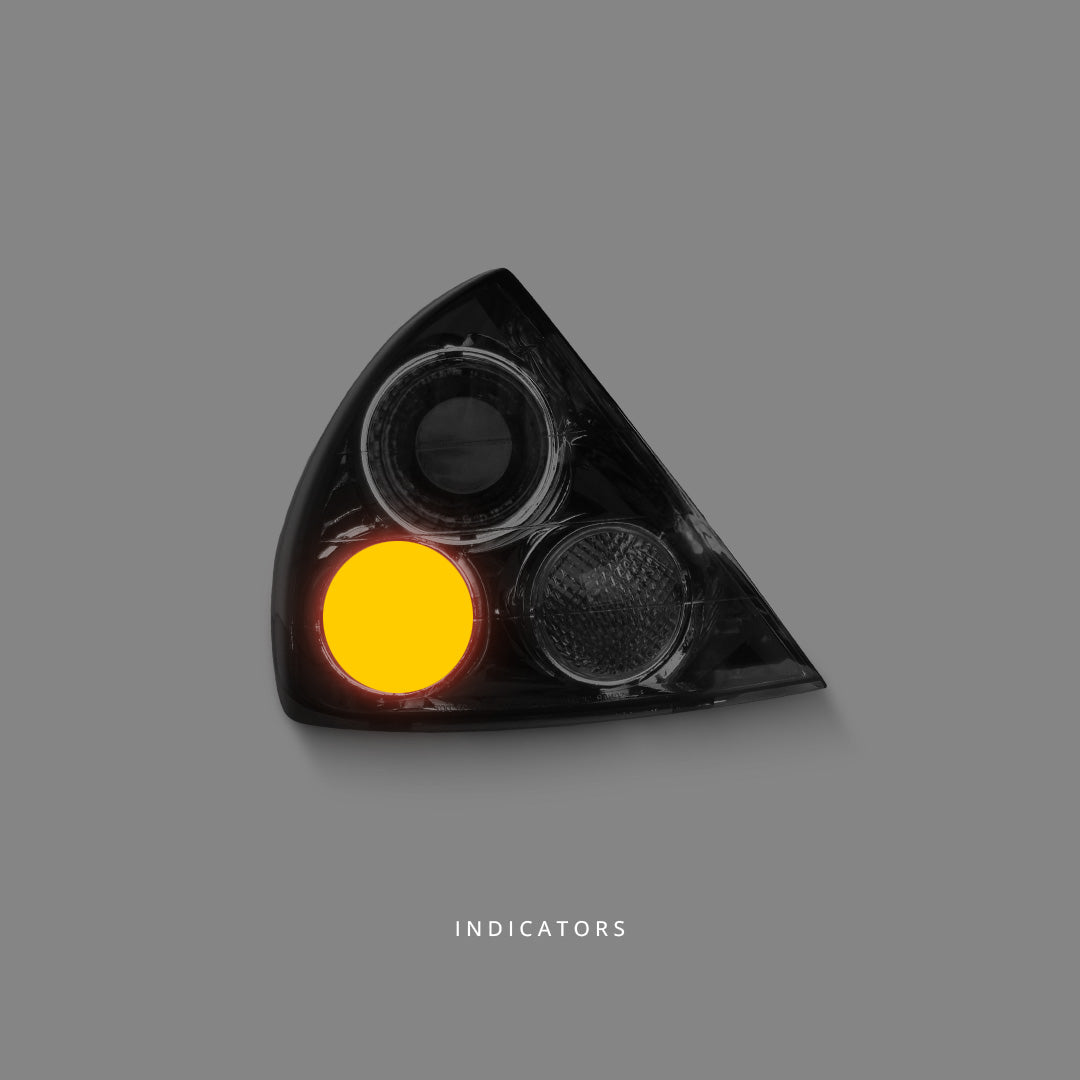 Mitsubishi Lancer Evo 4 / 5 / 6 (1995 - 2002) Smoked Altezza Tail Lights LH + RH