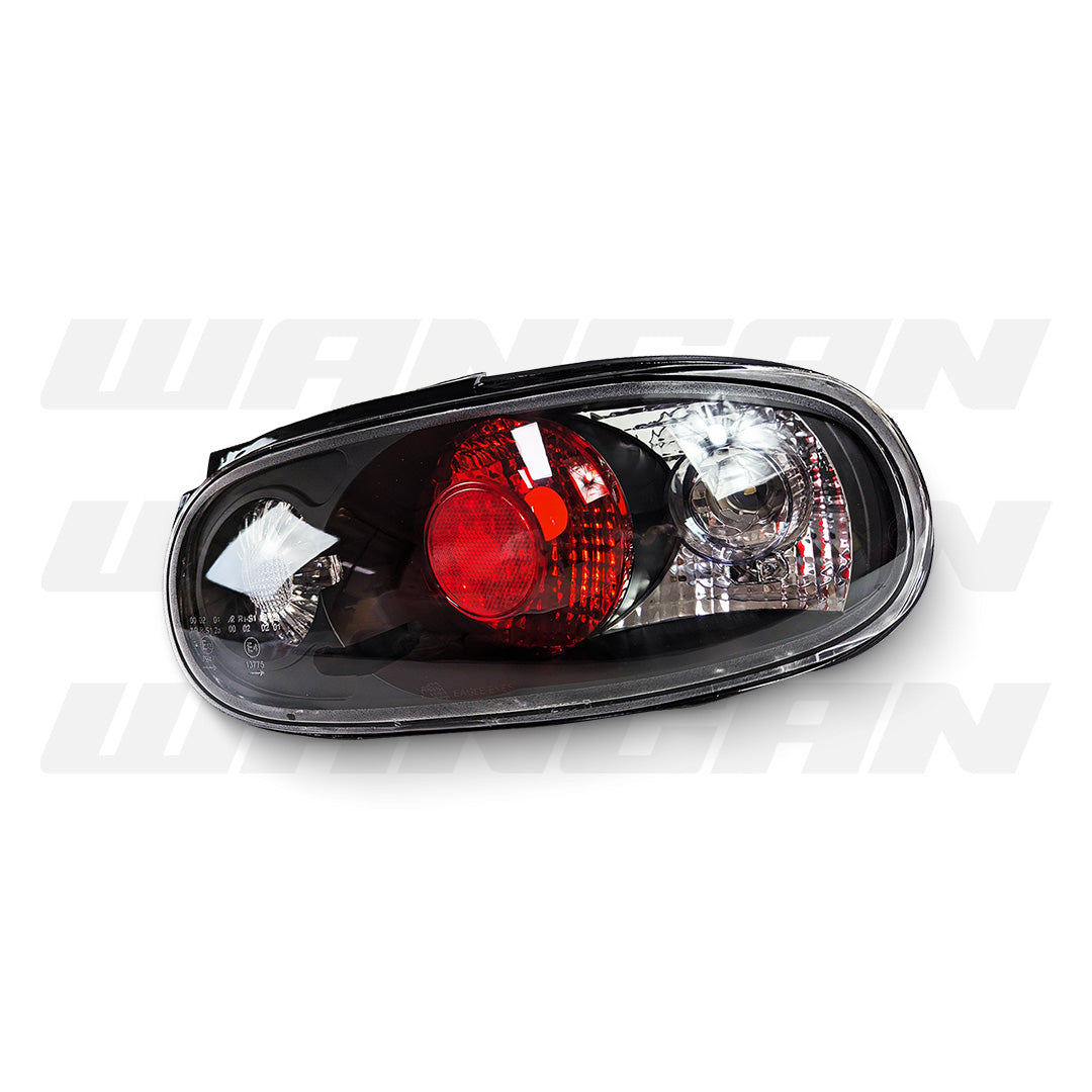 Mazda MX5 NA (1989 - 1998) Black Rear Tail Lights LH + RH
