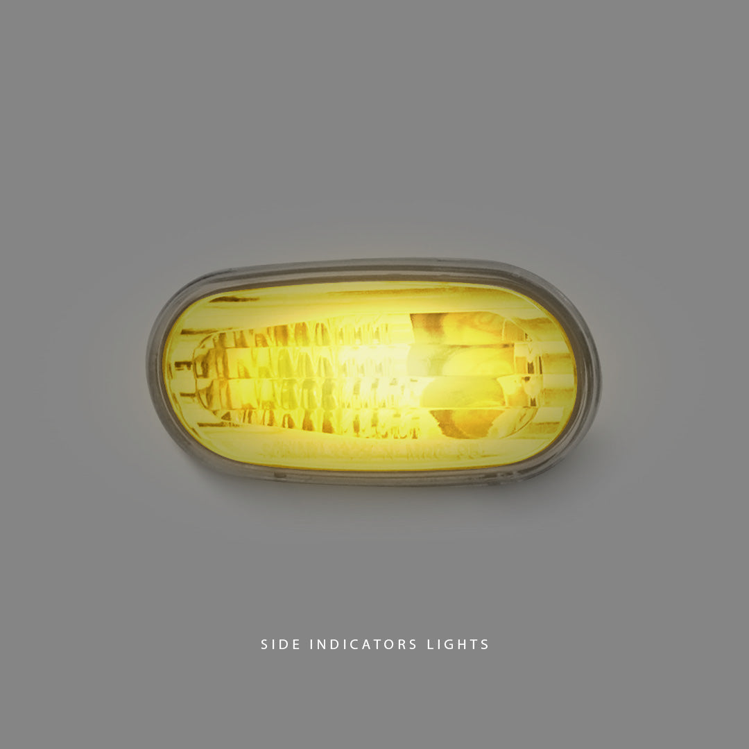 Mitsubishi Galant HG / HH / HJ (1991 - 2001) Crystal Clear Side Fender Marker Indicator Lights