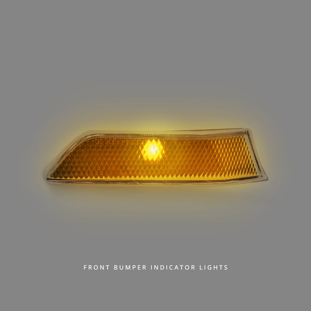 Nissan Skyline V35 (2001 - 2006) Smoke Front Bumper Signal Indicator Lights LH + RH