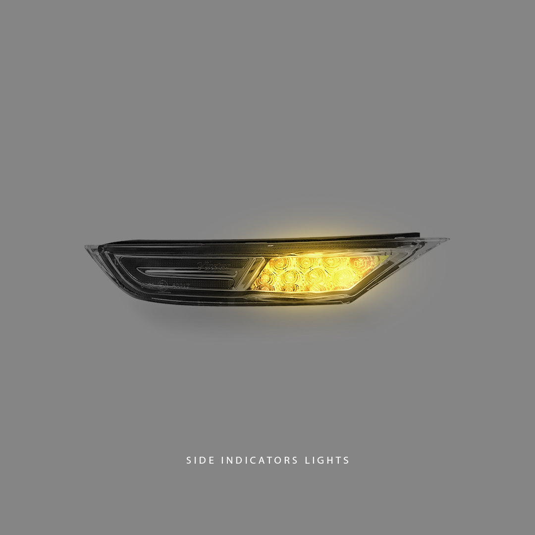 Nissan GT-R R35 (2008 - 2021) Clear LED Side Marker Indicator Lights