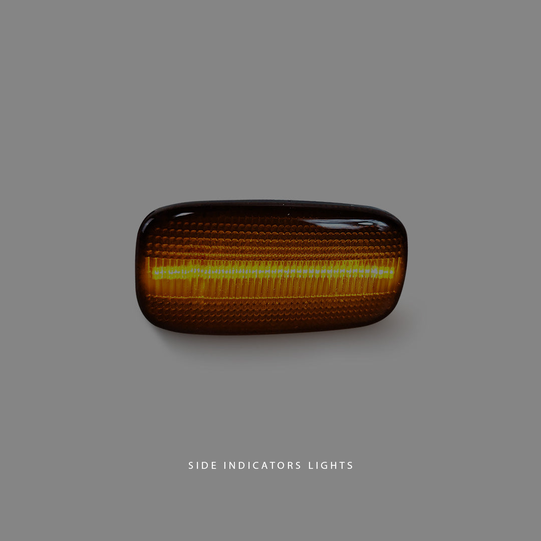 Nissan Skyline R33 / R34 (1995- 2002) Smoke Dynamic Sequential LED Side Fender Marker Indicator Lights