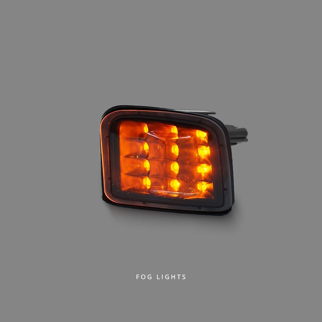 Subaru WRX STI VA (2014 - 2017) Front Bumper Black LED Signal Indicator Lights LH + RH