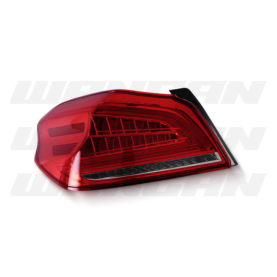 Subaru WRX VA (2015 - 2021) Sequential Clear Red V3 LED Dynamic Indicator Tail Lights LH + RH