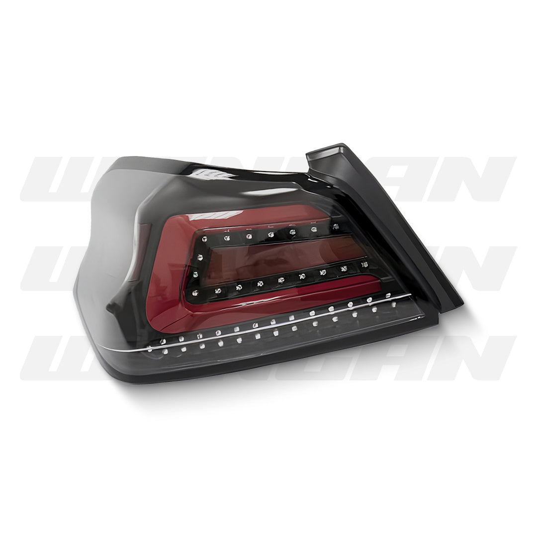 Subaru WRX VA (2015 - 2021) Sequential Black Edition V1 Full LED Dynamic Indicator Tail Lights LH + RH