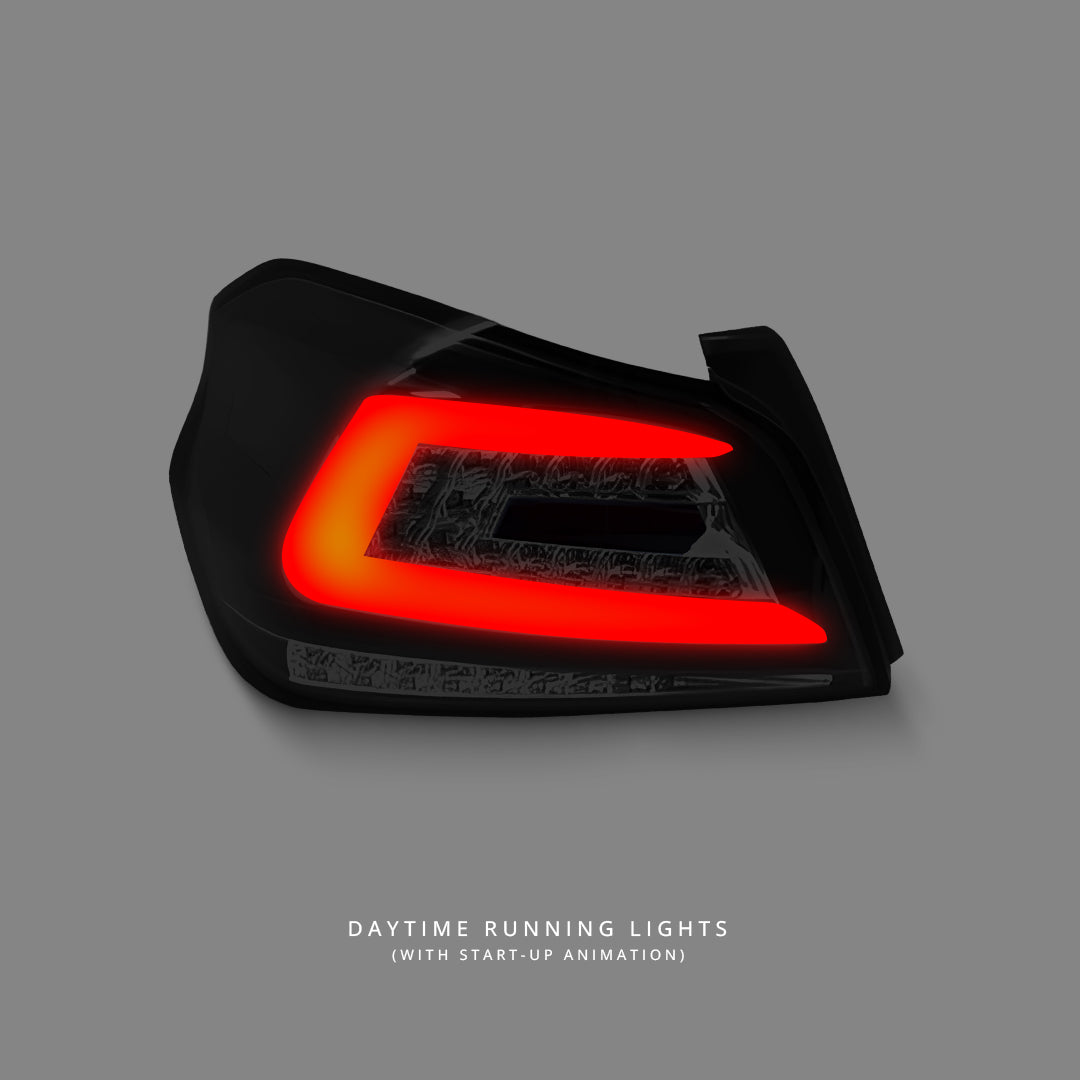 Subaru WRX VA (2015 - 2021) Sequential Smoke V4 LED Dynamic Tail Lights LH + RH