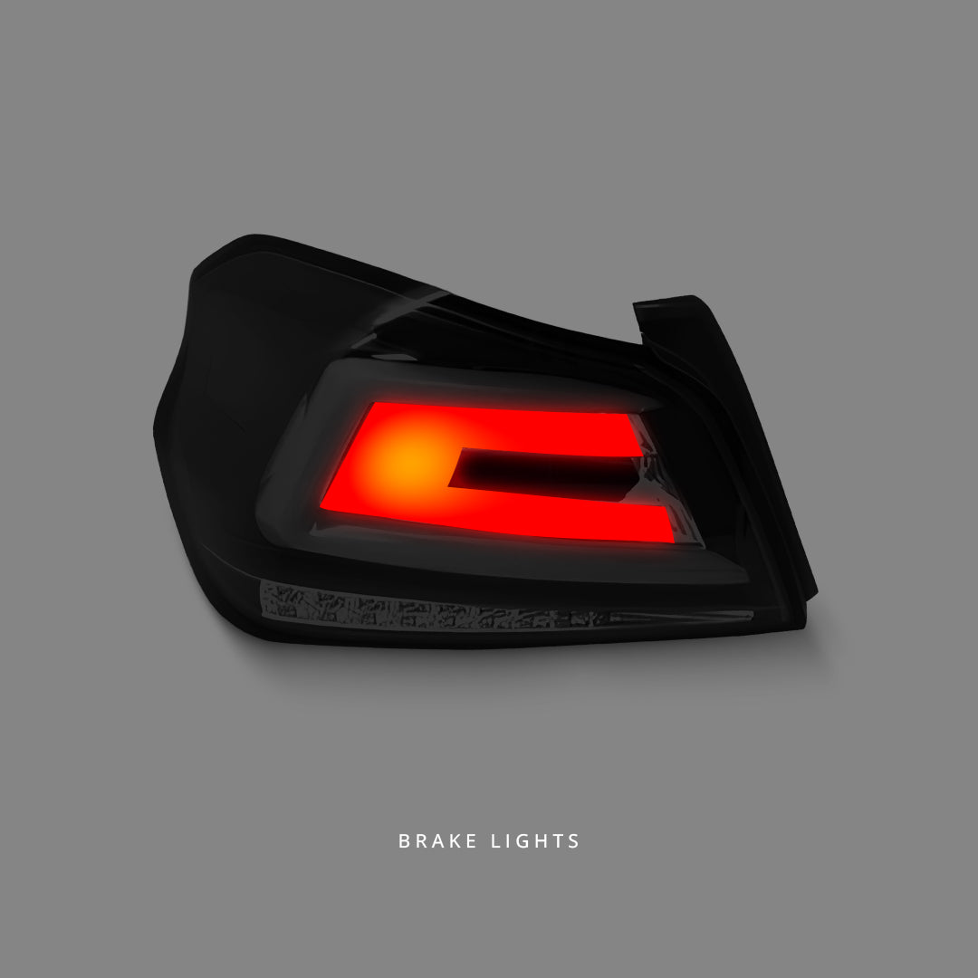 Subaru WRX VA (2015 - 2021) Sequential Smoke V4 LED Dynamic Tail Lights LH + RH