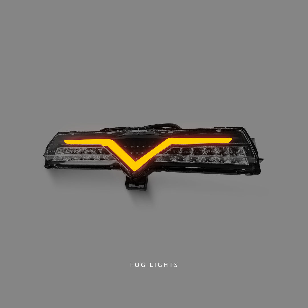 Subaru BRZ 1st Gen (2012 - 2020) Black Red LED Reverse Fog Lights