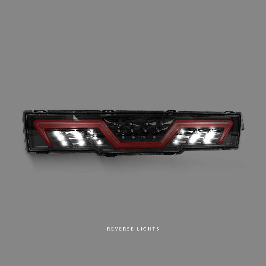 Subaru BRZ 2nd Gen (2022 - 2023) Black Red LED Reverse Fog Lights