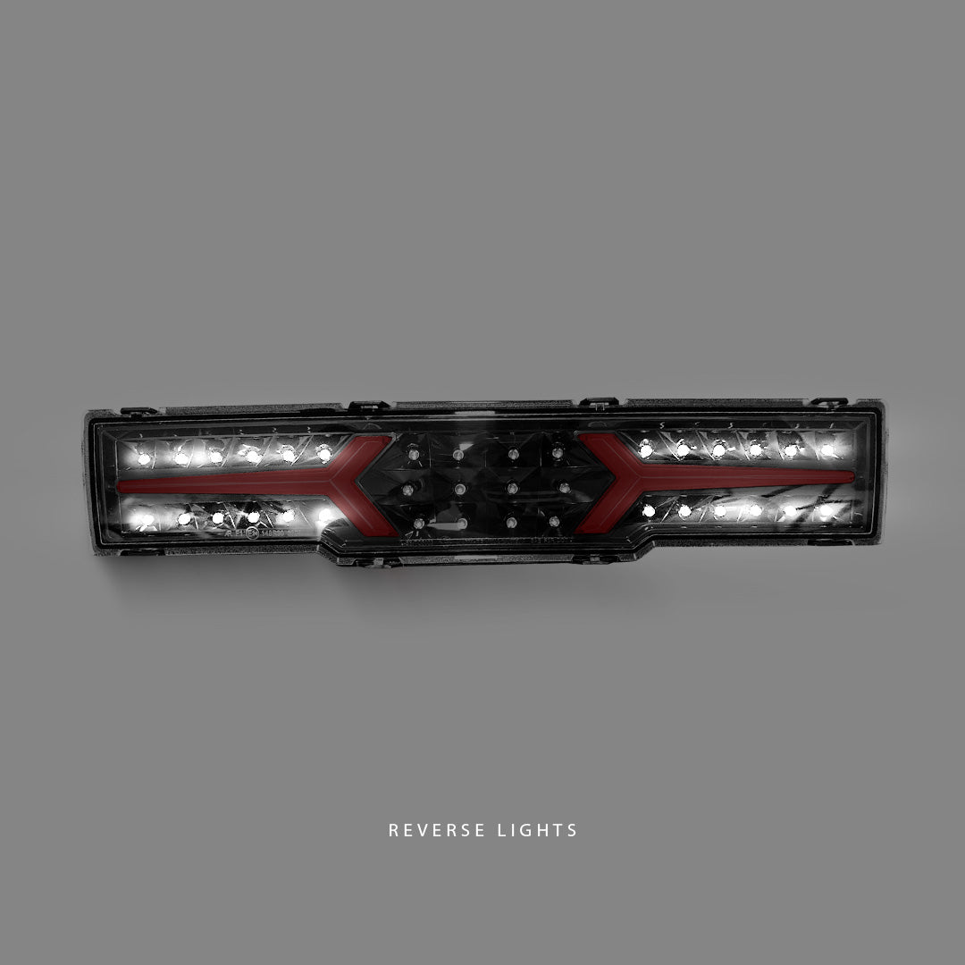 Subaru BRZ 2nd Gen (2022 - 2023) Black Red LED Reverse Fog Lights