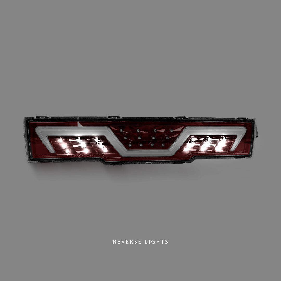 Subaru BRZ 2nd Gen (2022 - 2023) Clear Red LED Reverse Fog Lights