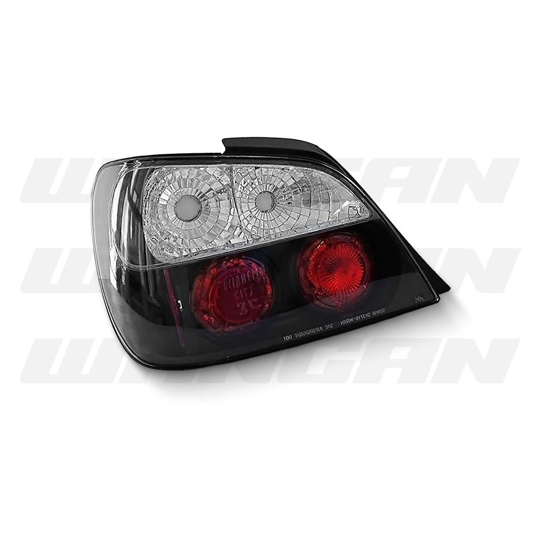 Subaru Impreza GD Sedan / EJ20 (2000 - 2002) Black Altezza Tail Lights LH + RH