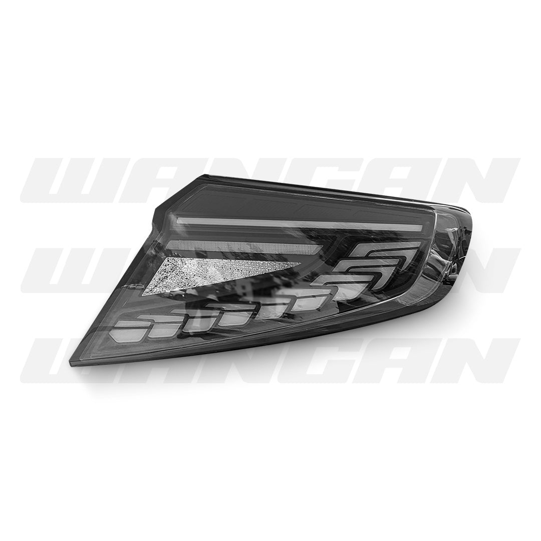 Subaru WRZ VB (2022 - 2025) Sequential V3 Black Dragon Scale LED Tail Lights LH + RH