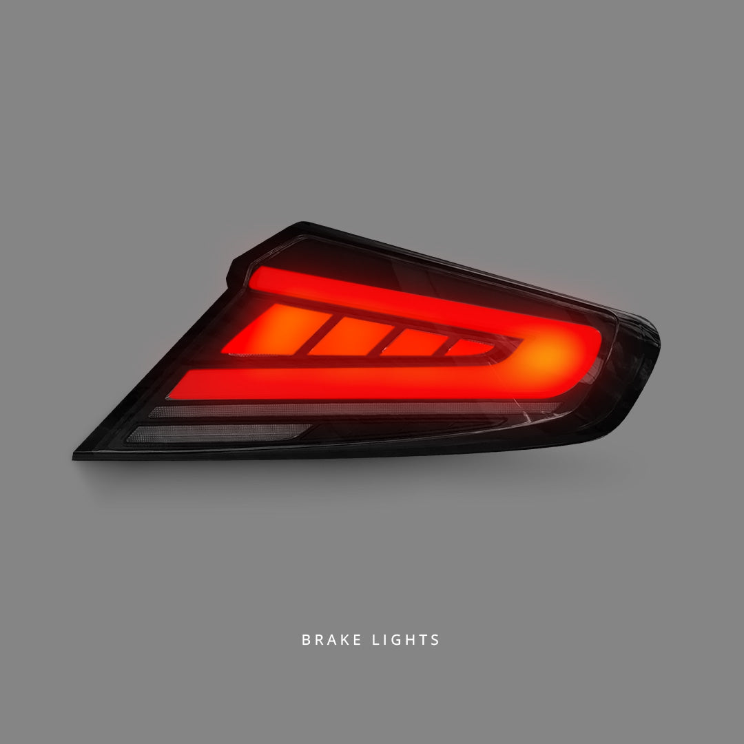 Subaru WRZ VB (2022 - 2025) Sequential V2 Black LED Tail Lights LH + RH