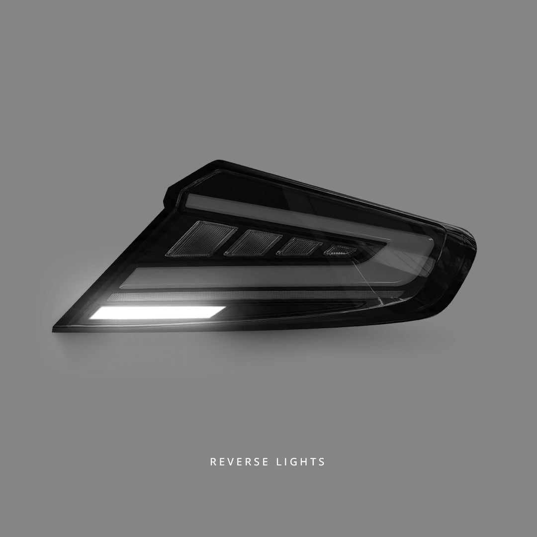 Subaru WRZ VB (2022 - 2025) Sequential V2 Black LED Tail Lights LH + RH