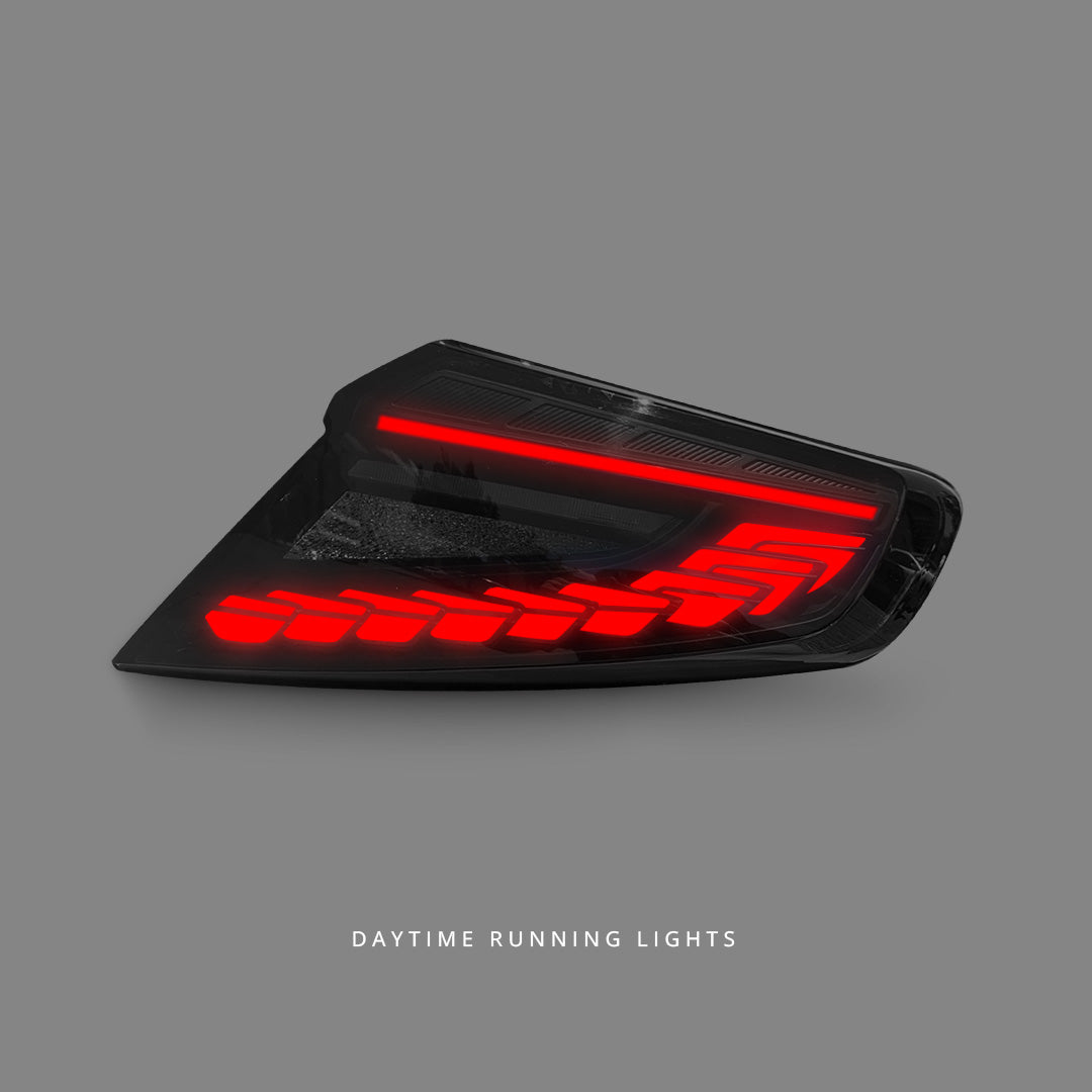 Subaru WRZ VB (2022 - 2025) Sequential Black Edition Dragon Scale V3 LED Dynamic Tail Lights LH + RH