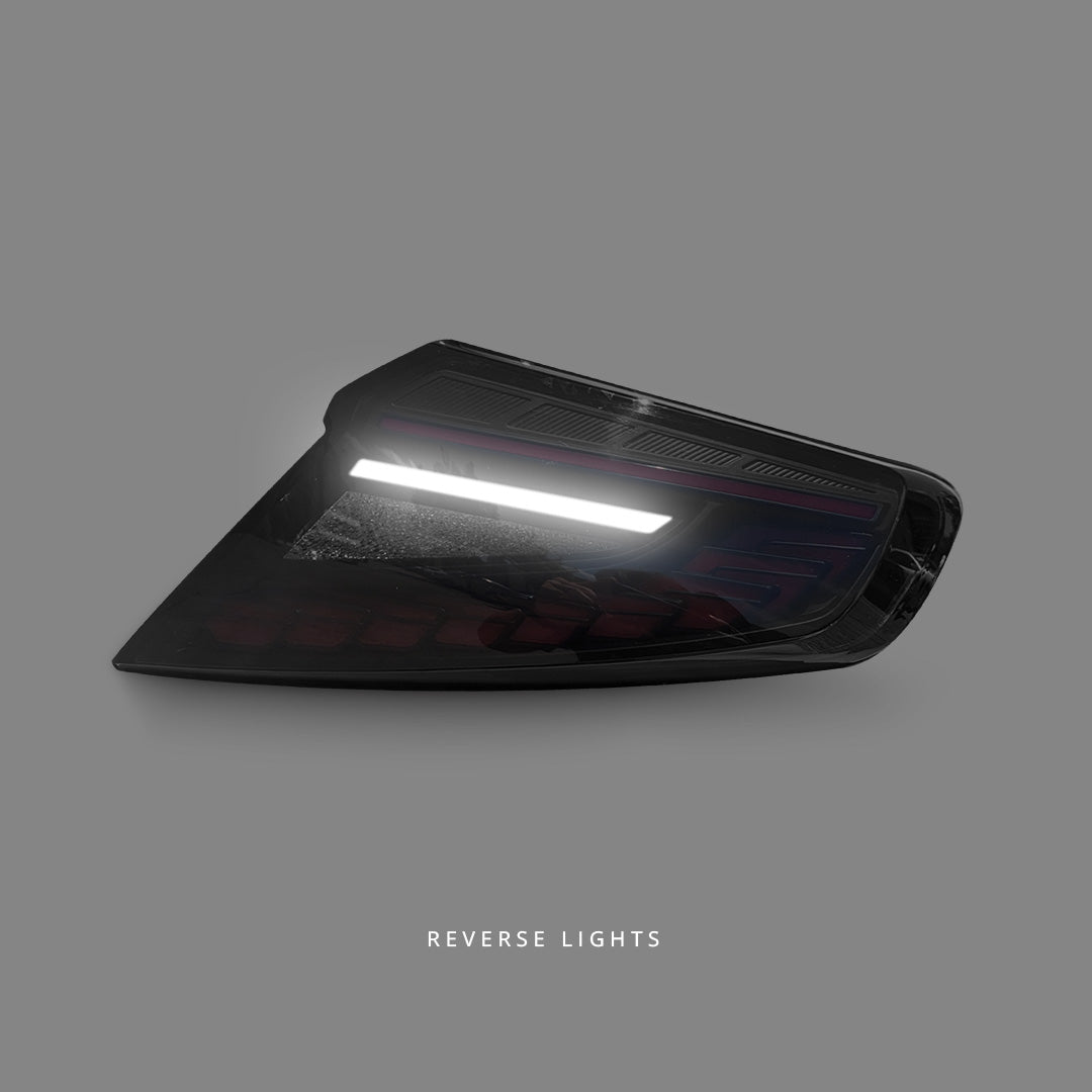 Subaru WRZ VB (2022 - 2025) Sequential Black Edition Dragon Scale V3 LED Dynamic Tail Lights LH + RH