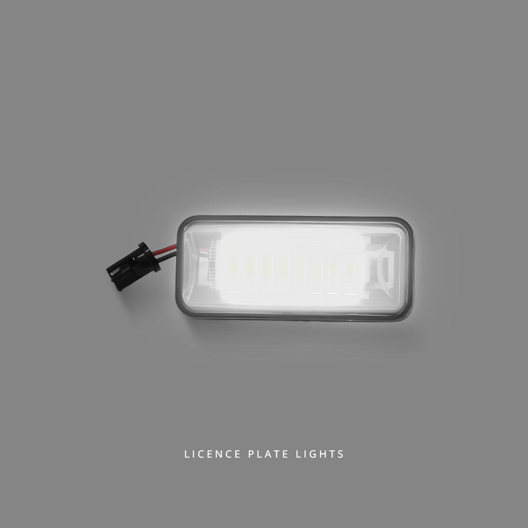 Subaru Levorg VM (2016 - 2020) White 24SMD LED License Plate Lights LH + RH