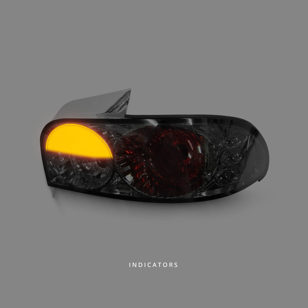 Subaru Impreza GC (1992 - 2000) Smoked Altezza Tail Lights LH + RH