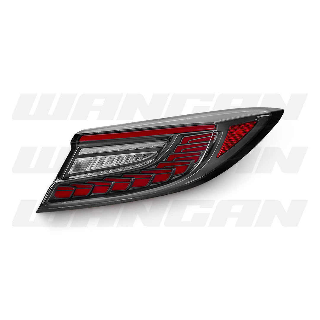 Subaru BRZ 2nd Gen (2022 - 2023) Sequential V3 Black Red LED Tail Lights LH + RH