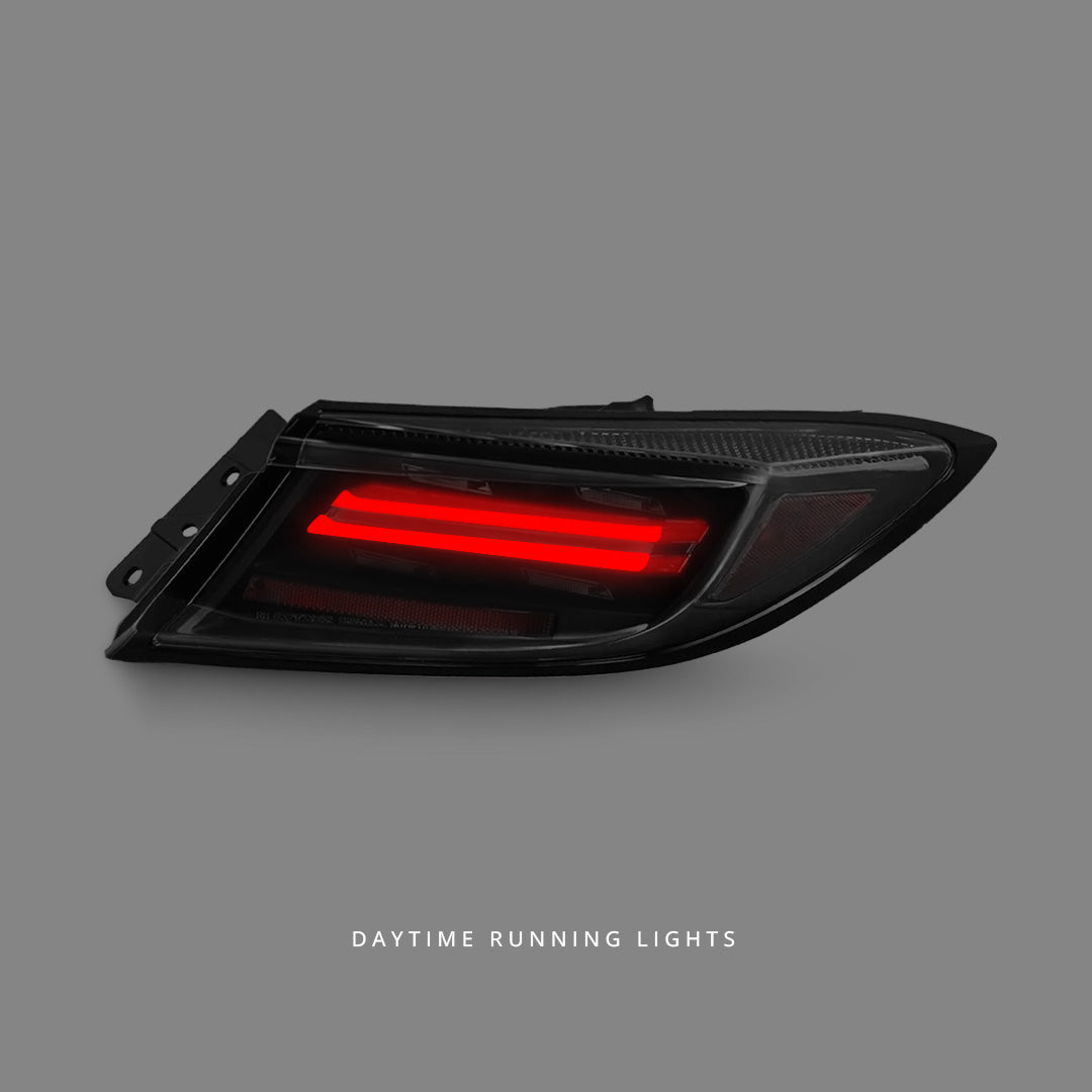 Subaru BRZ 2nd Gen (2022 - 2024) Sequential V4 Smoke LED Tail Lights LH + RH
