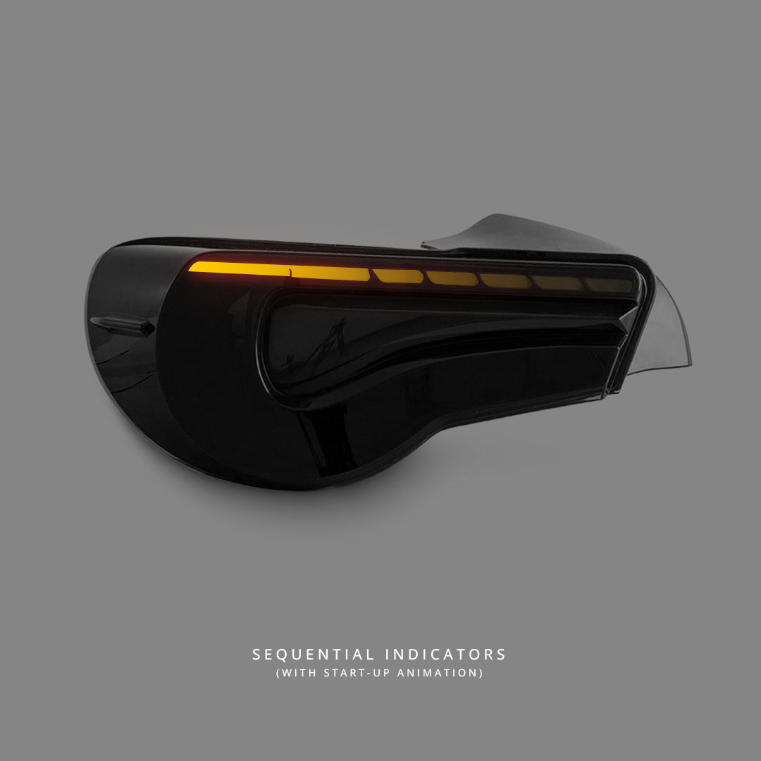 Toyota 86 1st Gen (2012 - 2021) Smoke LED Tail Lights LH + RH