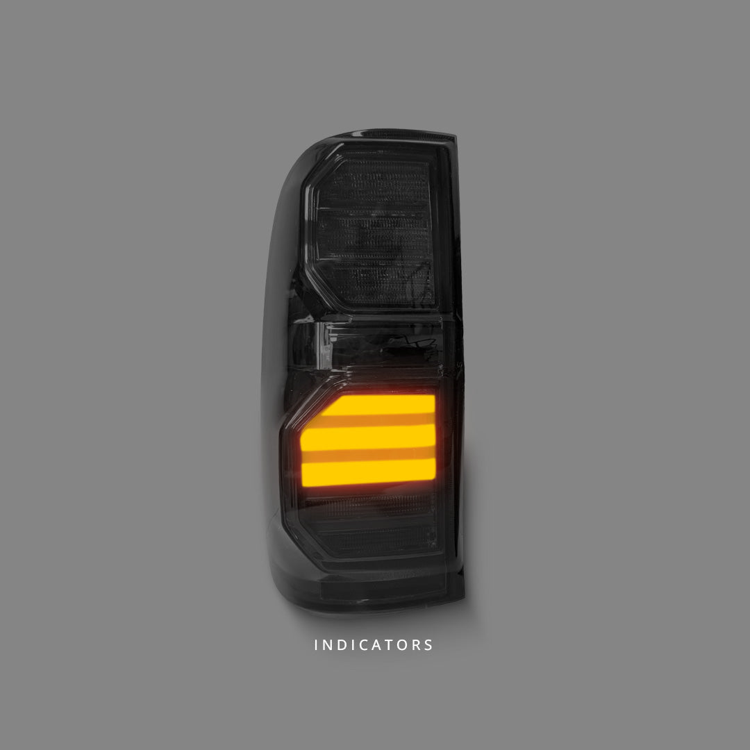 Toyota HiLux Vigo SR5 (2011 - 2014) Smoke LED Tail Lights LH + RH