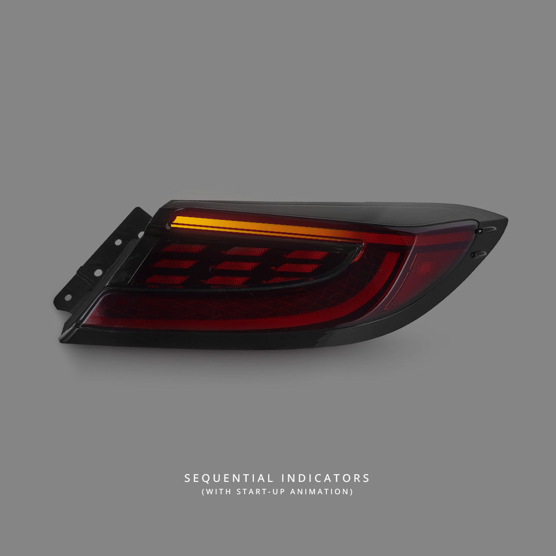 Subaru BRZ 2nd Gen (2022 - 2024) Sequential Red LED Tail Lights LH + RH