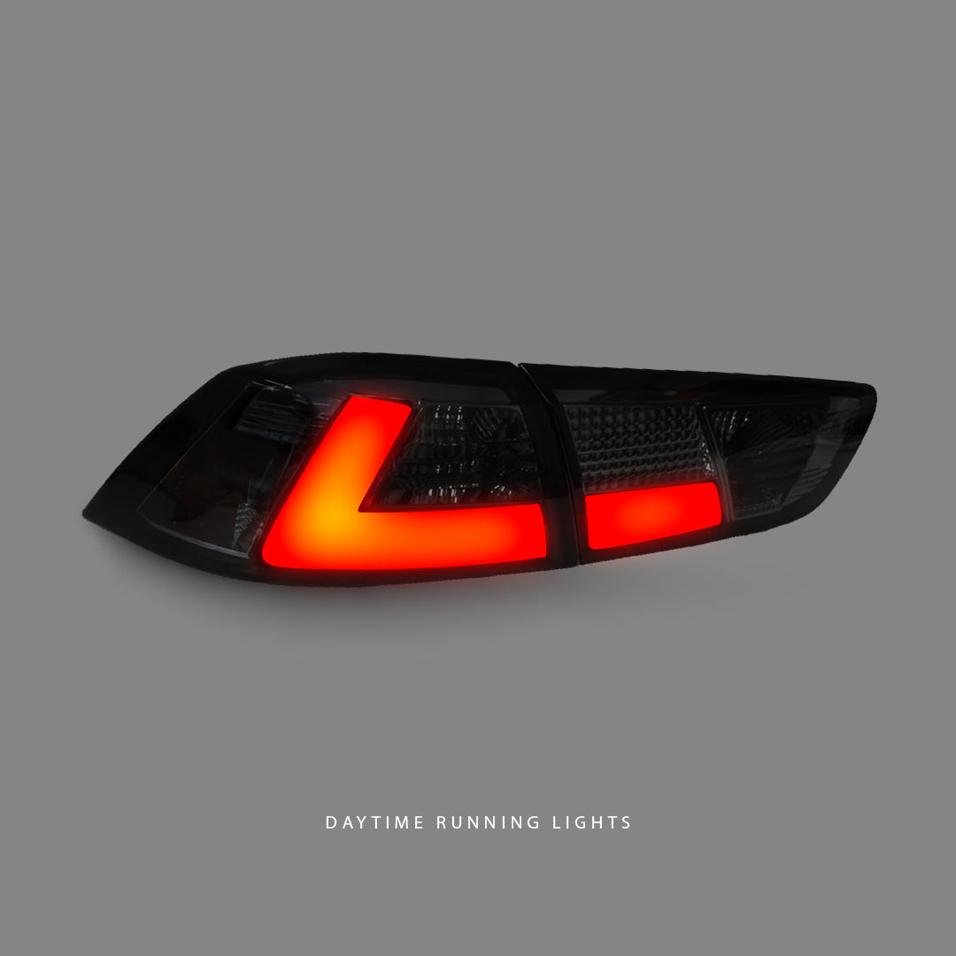 Mitsubishi Lancer CJ (2007 - 2019) Smoke LED Tail Lights LH + RH