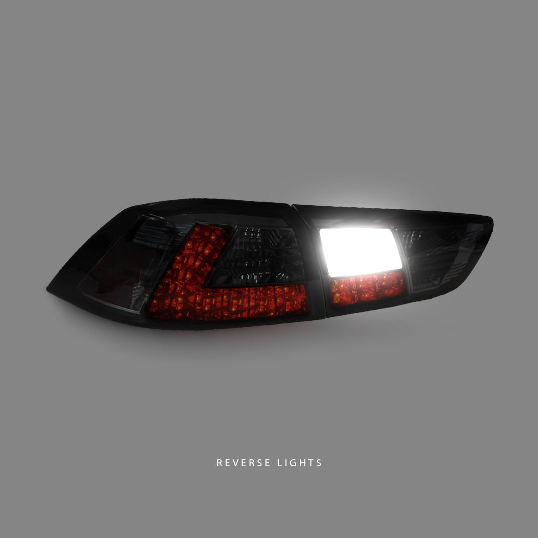 Mitsubishi Lancer CJ (2007 - 2019) Smoke LED Tail Lights LH + RH