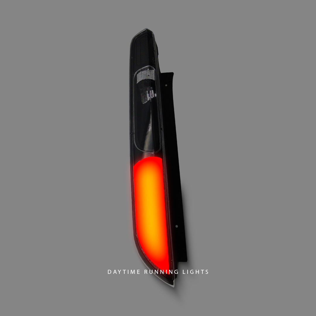 Ford Focus LV (2008 - 2010) Black LED Tail Lights LH + RH