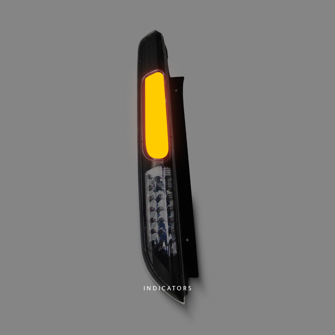 Ford Focus LV (2008 - 2010) Black LED Tail Lights LH + RH