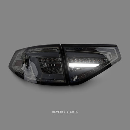 Subaru WRX STI GR (2008 - 2013) Sequential Smoke 3D LED Dynamic Signal Tail Lights LH + RH