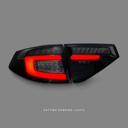 Subaru WRX STI GR (2008 - 2013) Sequential Black Edition R Dynamic Indicator LED Tail Lights LH + RH
