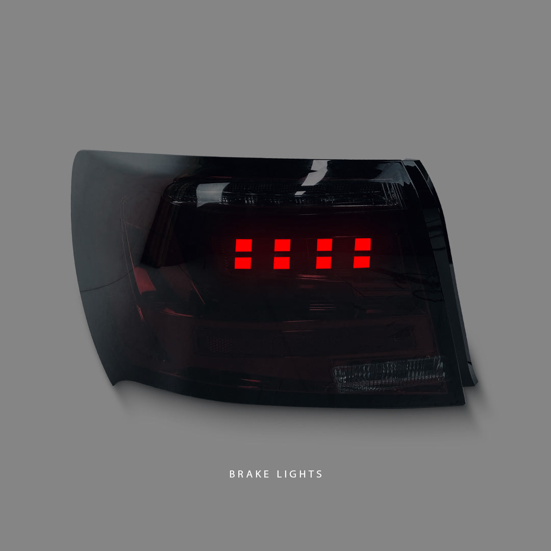 Subaru Impreza GR (2008 - 2013) Sequential Smoke Red LED Dynamic Signal Tail Lights LH + RH