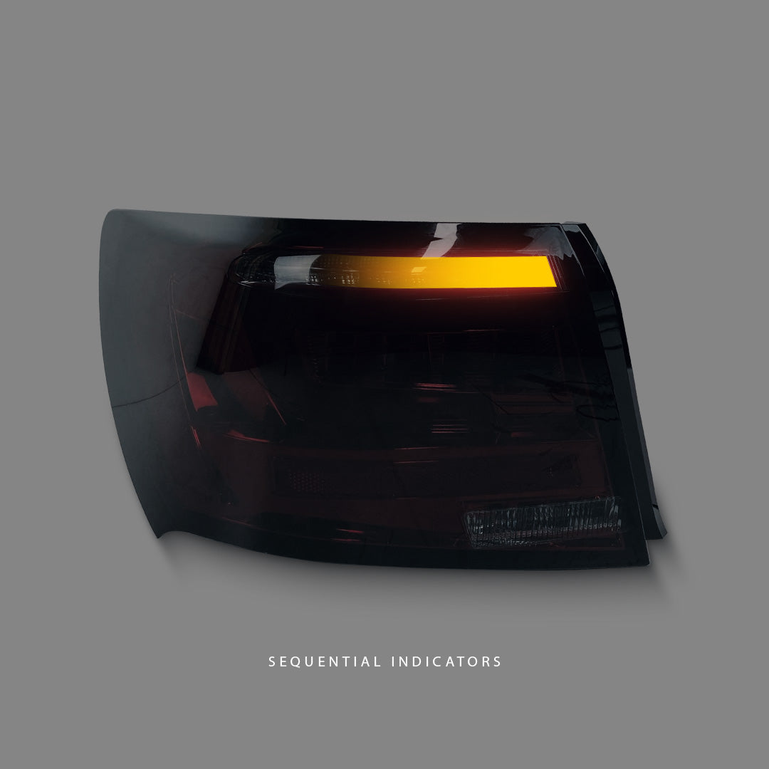 Subaru Impreza GR (2008 - 2013) Sequential Smoke Red LED Dynamic Signal Tail Lights LH + RH