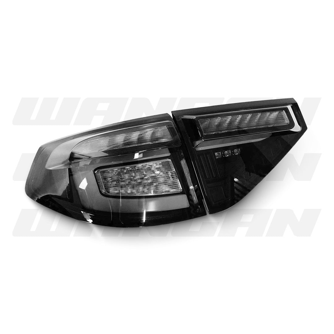 Subaru WRX STI GR (2008 - 2013) Sequential Black Edition 3D Dynamic Indicator LED Tail Lights LH + RH